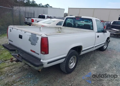 1995 GMC Sierra C1500 из США, поврежденный, VIN 1GTEC14H5SZ558377